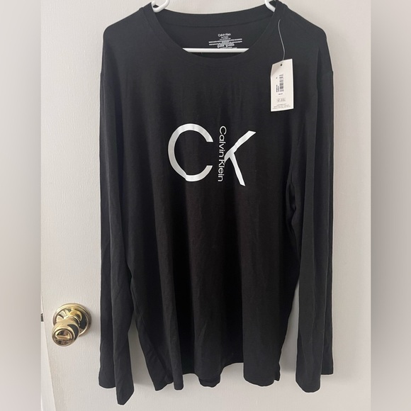 Calvin Klein Other - NWT Calvin Klein Men’s Soft Bamboo Logo Sleepshirt Pajamas XL